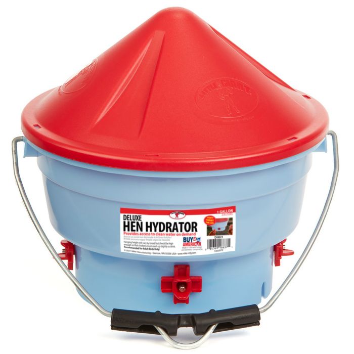 Hen Hydrator 1 Gallon Waterer with Nipples