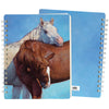 Spiral Notebook - Horse Duo