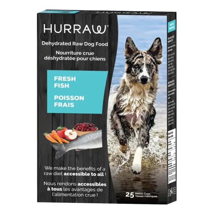Hurraw Dog Dehydrated Raw Fish 2.5 kg