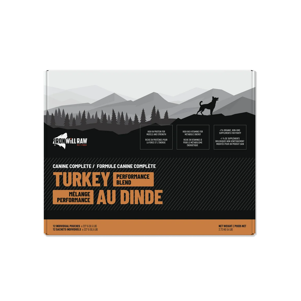 Canine Complete Turkey & Beef 6x1lb