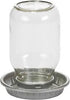 Chick Waterer Mason Jar Glass