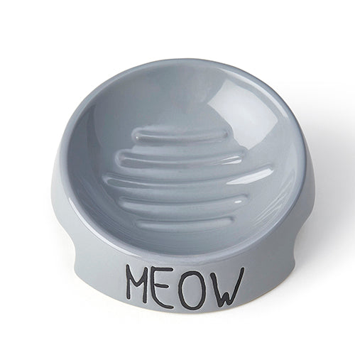 Petrageous Cat Bowl "Meow" 6oz