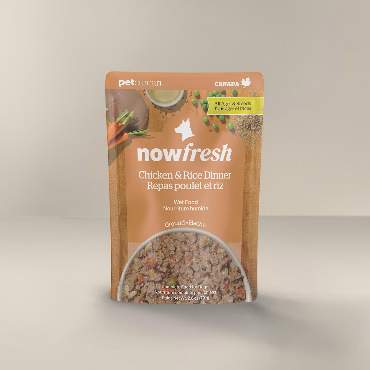 Now Dog Ground Ckn/Rice 2.8oz