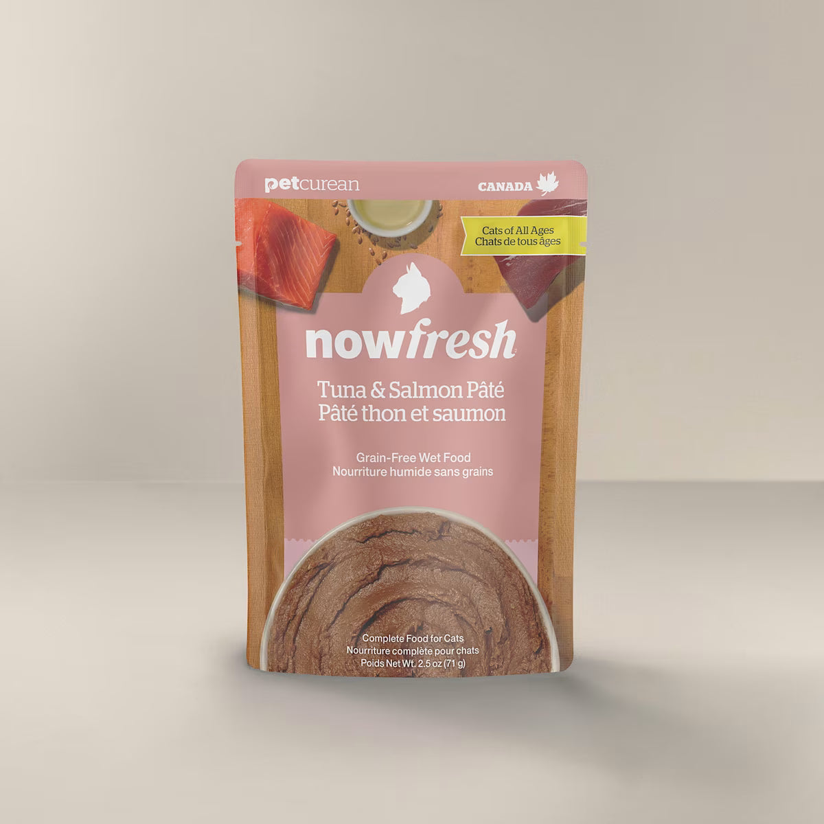 Now Cat Tuna/Salm Pate 2.5oz