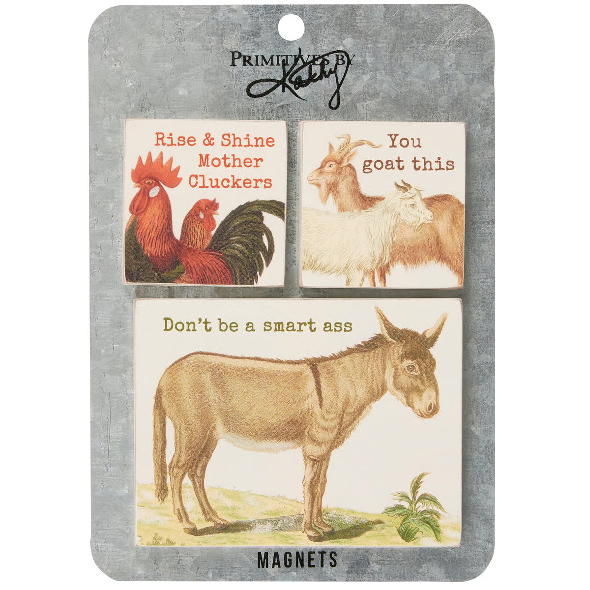 Memo Holder Set - Animal Puns