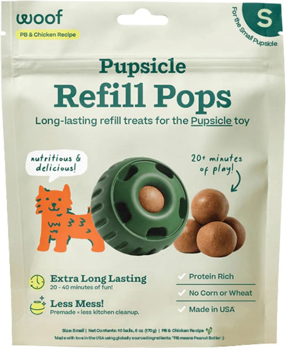 Pupsicle Pops Chkn & PB Small