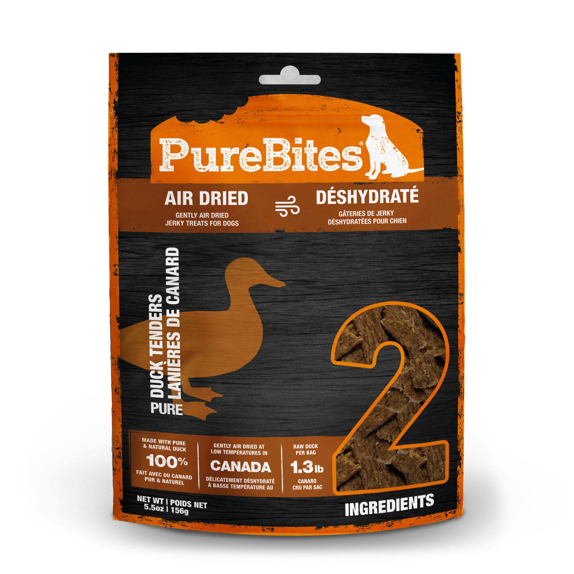 Pure Bites DUCK JERKY 156G