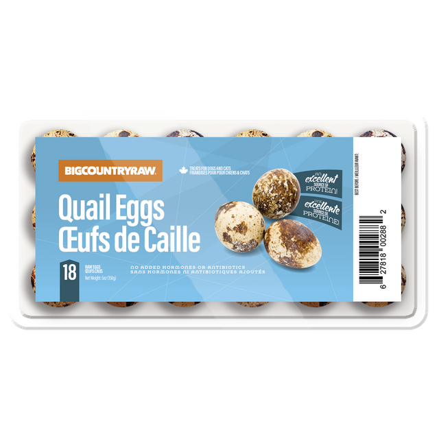 Quail Eggs 18 Count Big Country Raw