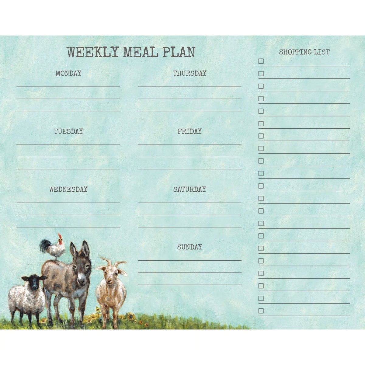Notepad - Family Meal Plan