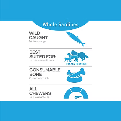 Red Dog Blue Kat Whole Sardines