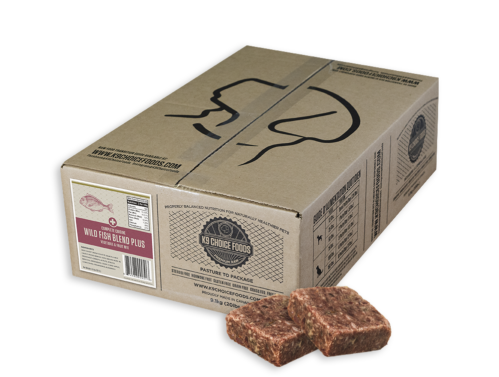 K9  Wild Fish Blend Plus 20lb Box 9.1kg