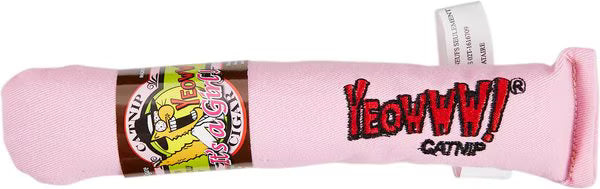 Yeowww! Pink Cigar Catnip Toy