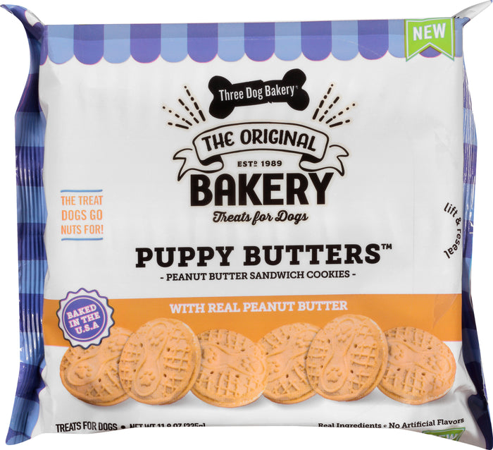Three Dog Bakery Puppy Butters 11.8oz