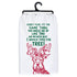 Dish Towel - Dog Knock Down Tree