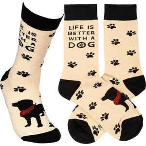 Socks - Better with a Dog