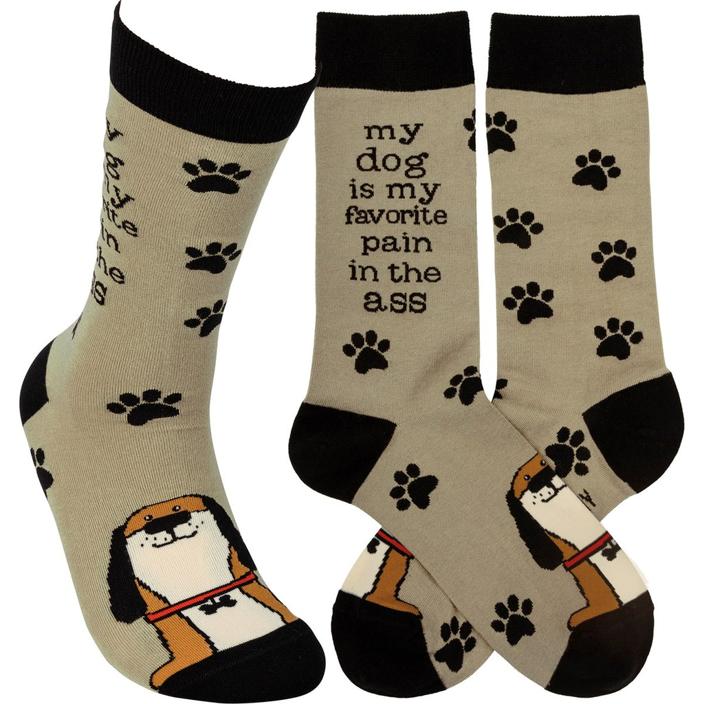 SOCKS- Dog is a Pain in the Ass