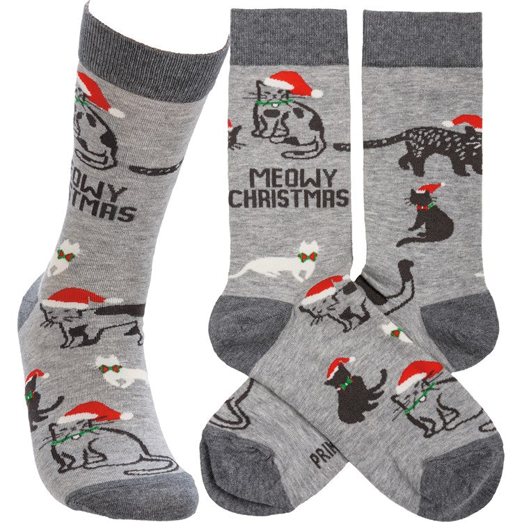 Socks - Meowy Christmas