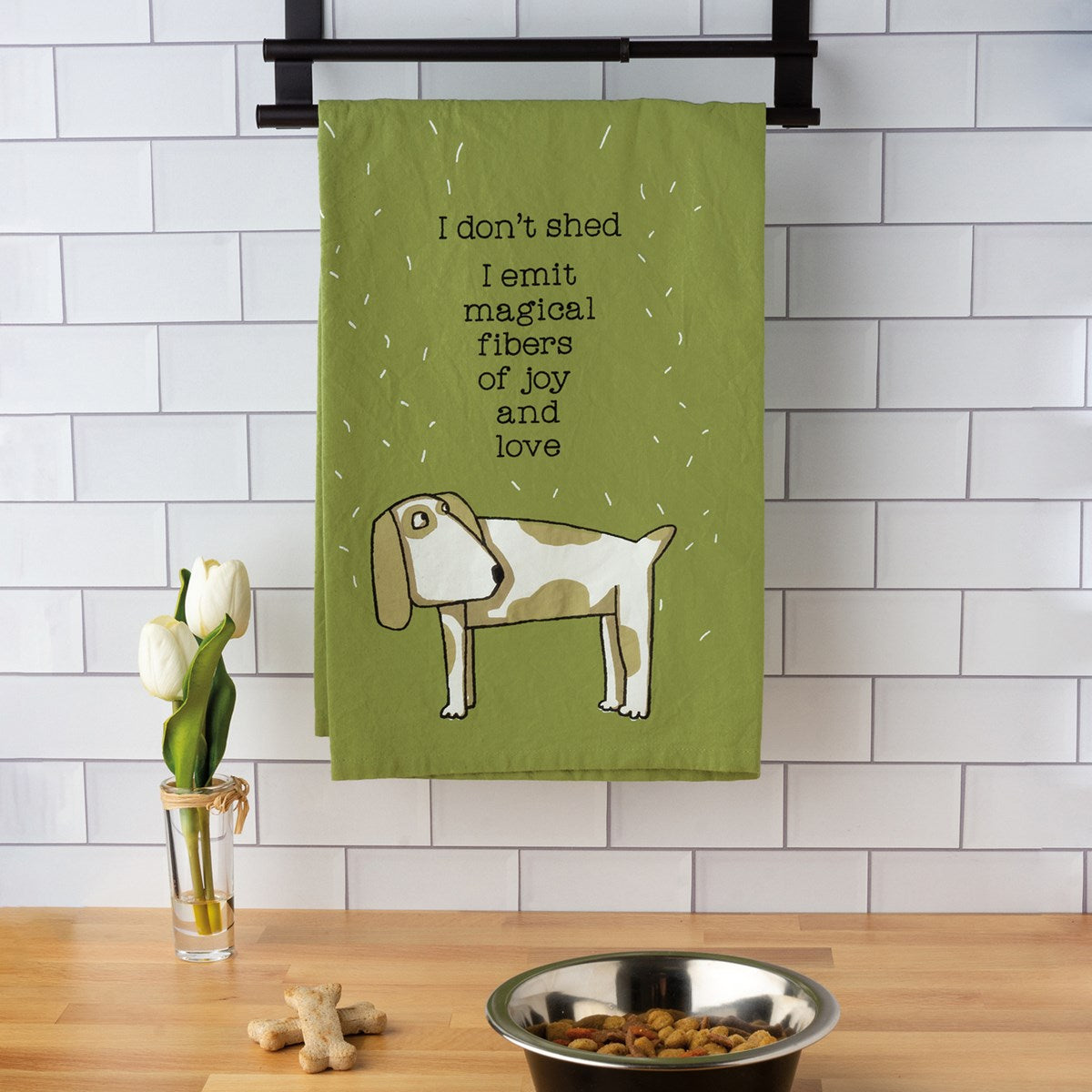 Dish Towel - Don't Shed Dog