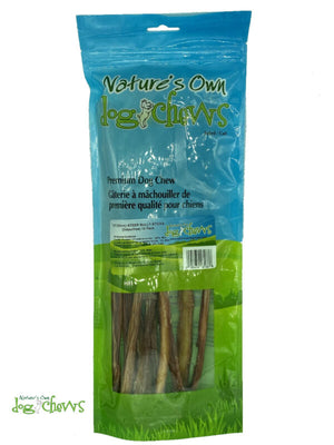 NATURE'S OWN Steer Bully Stick 10 pk 12" ODOR FREE
