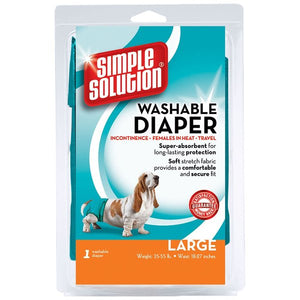 WASHABLE FEMALE LARGE DIAPER SIMPLE SOLUTIONS