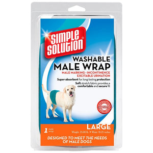 WASHABLE MALE WRAP LARGE SIMPLE SOLUTIONS