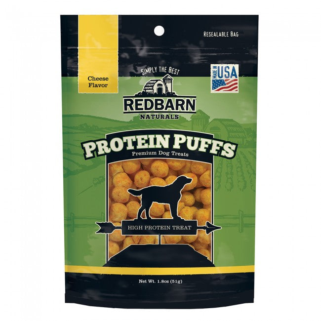 PROTEIN PUFF TREATS 1.8OZ RED BARN