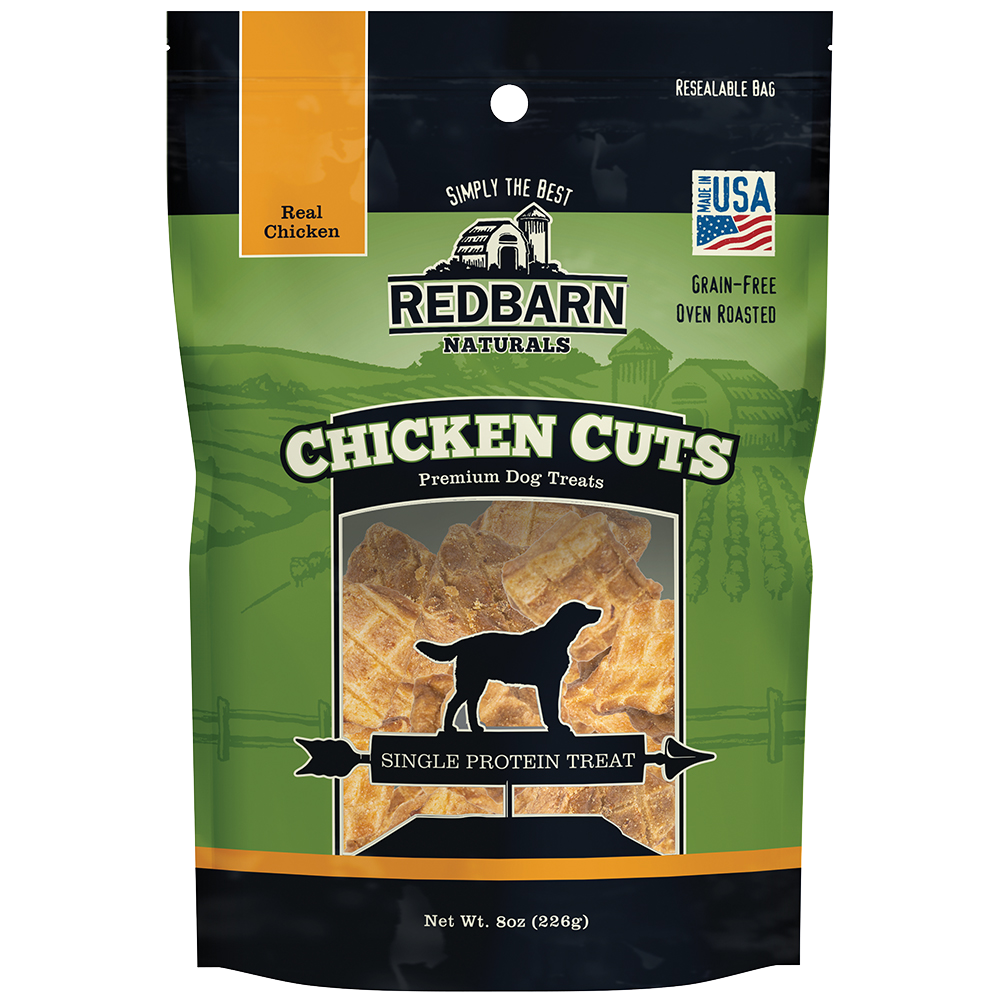 REDBARN DOG MEAT CUT TREATS 226G
