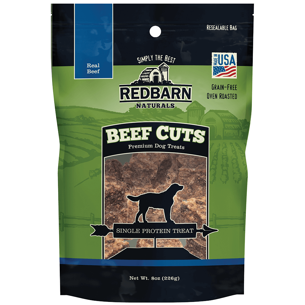 REDBARN DOG MEAT CUT TREATS 226G