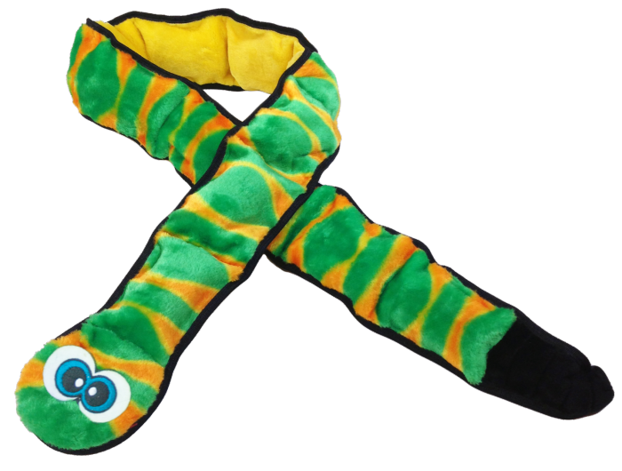 Invincibles Snake - Green - 6 Squeakers