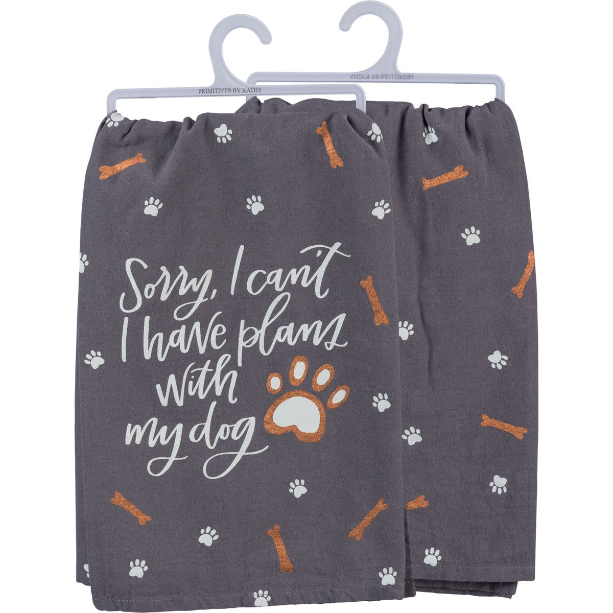 DISH TOWEL- PLANS WITH MY DOG