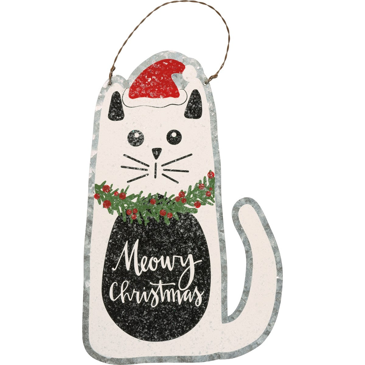 Ornament- Meowy Xmas