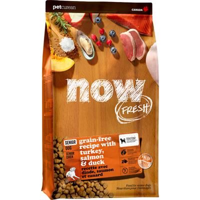 Now Fresh Grain Free Senior 3.5lbs Turkey Salmon Duck