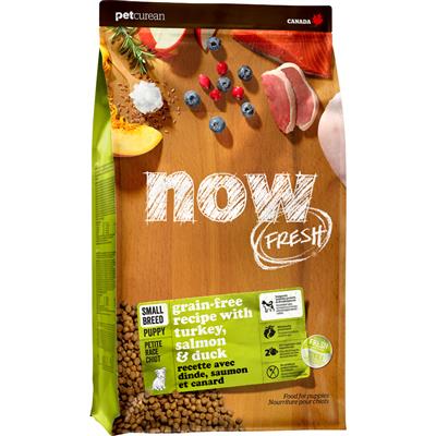 Now Fresh Grain Free Small Breed Puppy 3.5lbs Turkey Salmon Duck