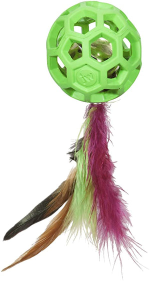 Cat-Action Feather Ball w/Bell