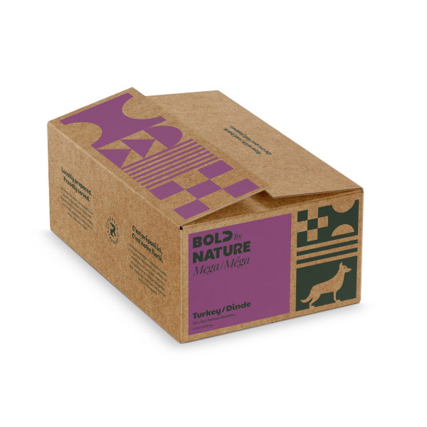 Bold Mega Turkey Dinner 24lb  Bold By Nature