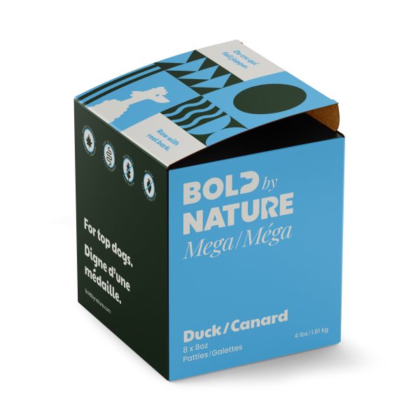 Bold Mega Duck Dinner 4lb  Bold By Nature