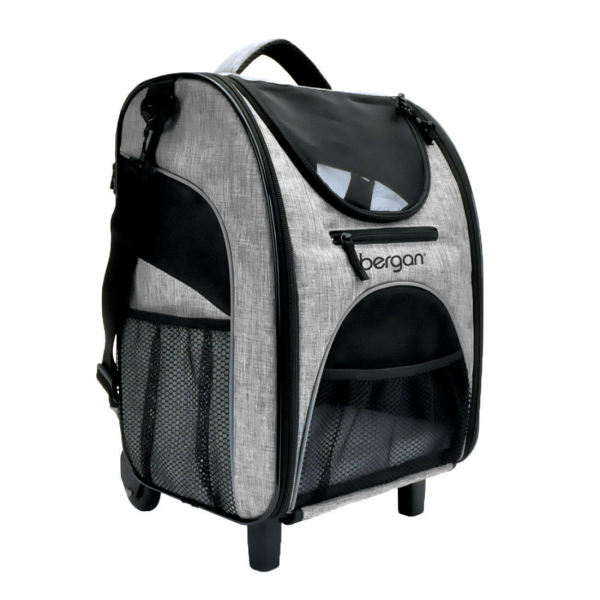 Bergan Rolling Carrier Heather Grey