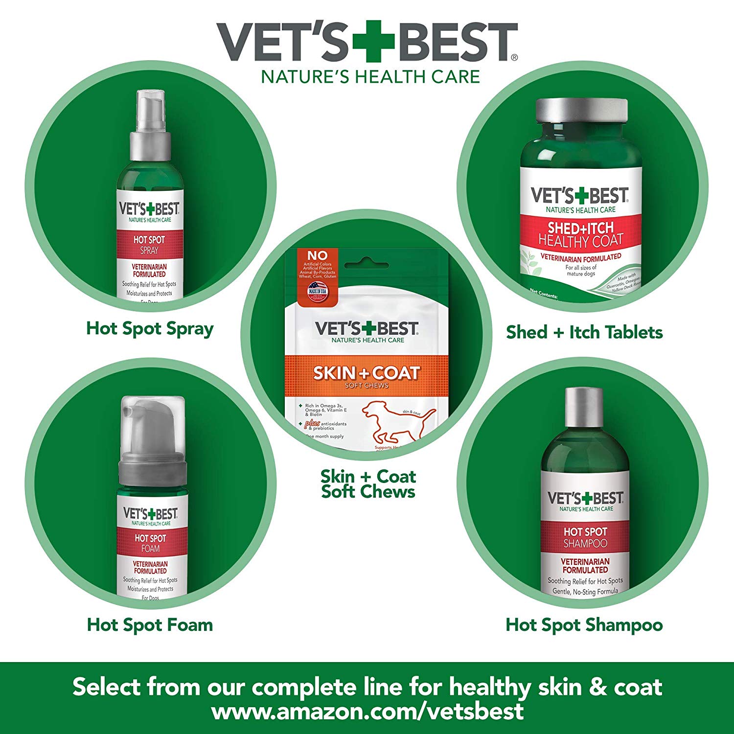 VETS BEST HOT SPOT SPRAY 8OZ