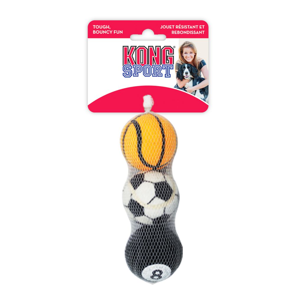 KONG Sport Ball Medium 3 PACK
