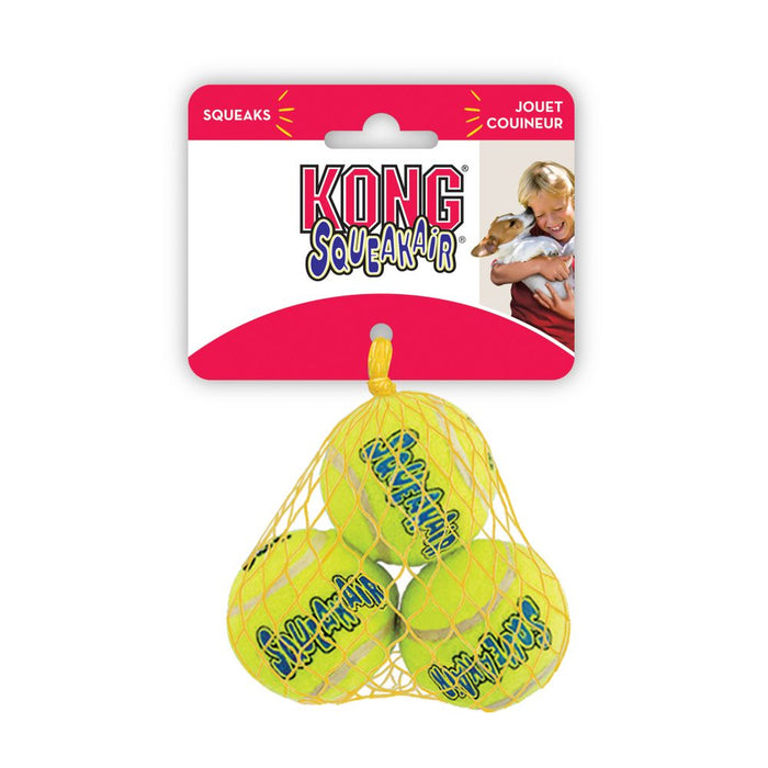 KONG Tennis Ball Squeaky Extra Small  3pk