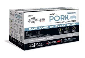 Iron Will Raw Basic Pork 6x1lb