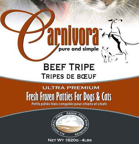 Carnivora Green Beef Tripe 4lb