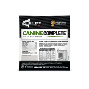 Canine Complete Duck & Pork 6 x 1lb