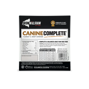 Canine Complete Turkey & Beef 6x1lb