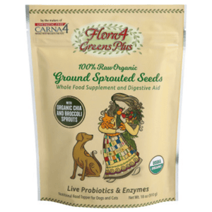Carna4 Sprouted Seeds Flora4 -Greens Plus 18oz