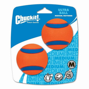 CHUCKIT  Tennis Ball Ultra Med 2PACK