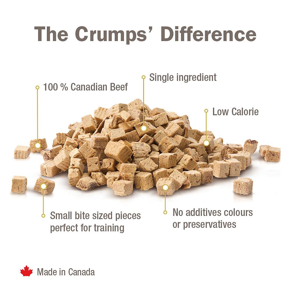 Crumps Freeze Dried Beef 55g