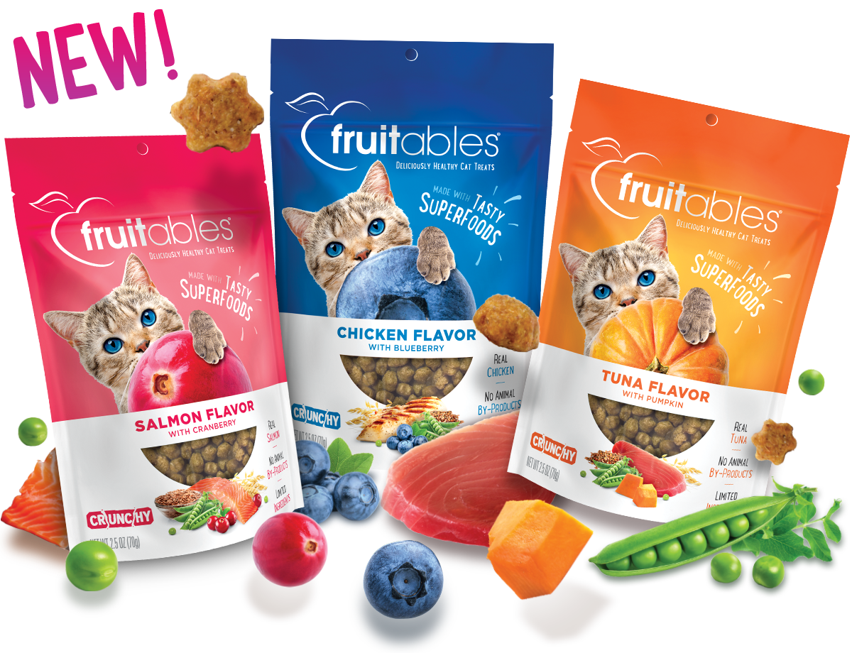 Fruitables Good Treat For Cats Fruitables Cat Crunchy Treats 70g