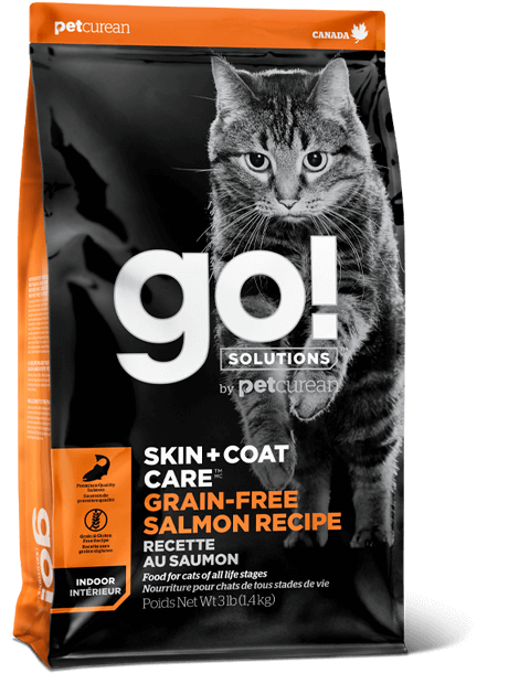 GO! Cat Grain Free Salmon 8lb Skin Coat