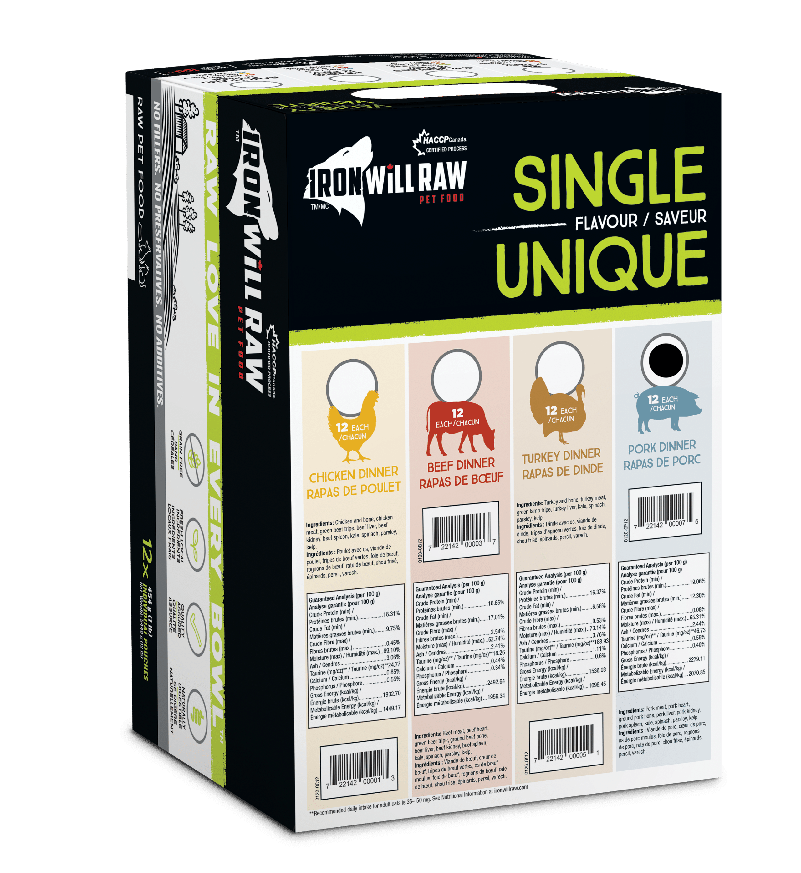 Iron Will Original Pork 12lb